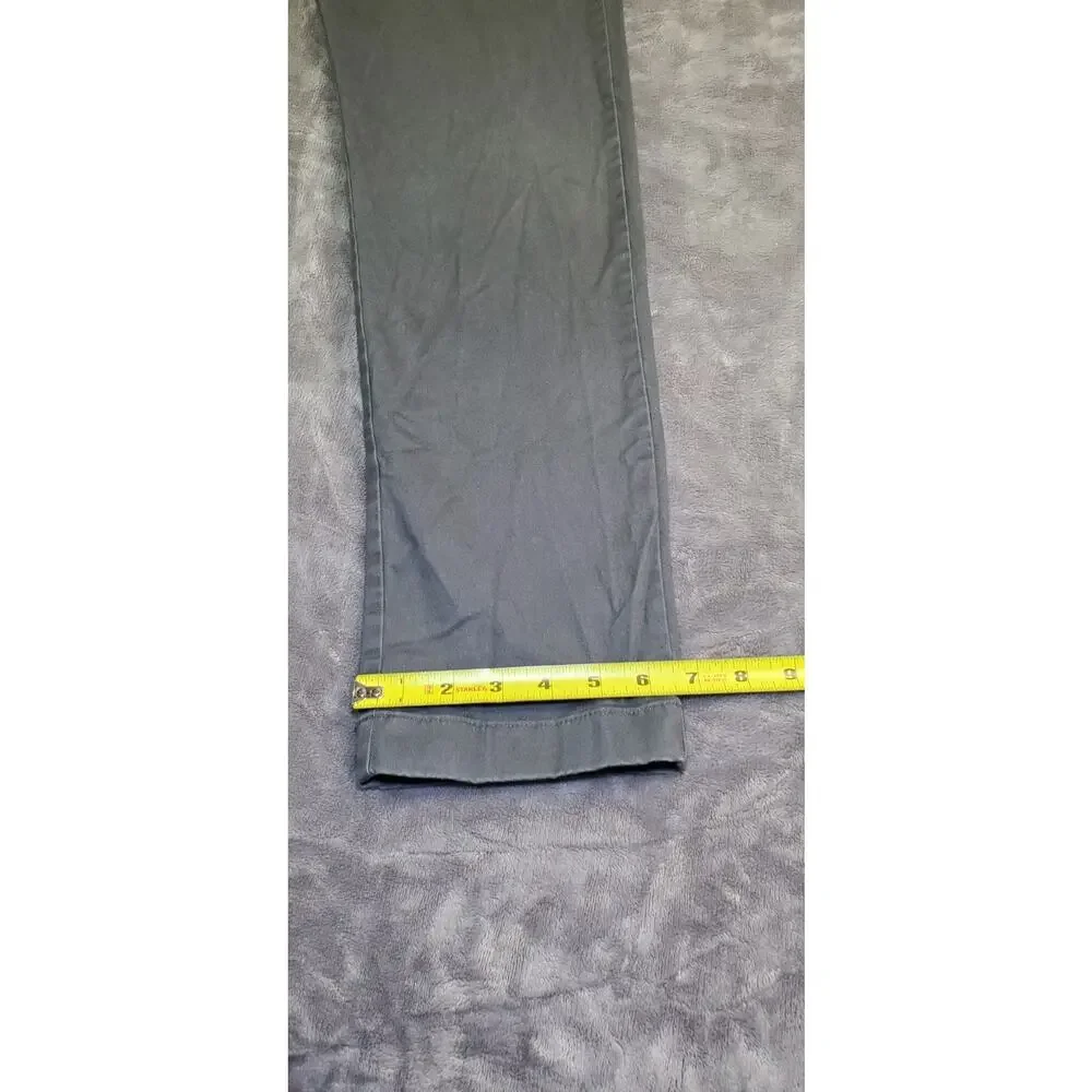 J.Crew Pants Mens Sz 32x32 Stretch 484 Chino Slim Fit Stretch Gray Casual C27-51